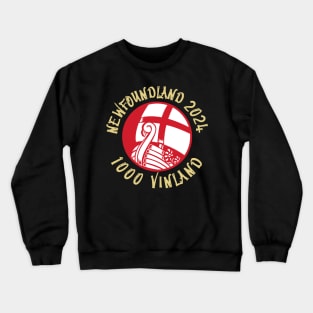 NEWFOUNDLAND T-Shirt Vinland 1000 to 2023 NEWFIE The Rock & Runes Crewneck Sweatshirt